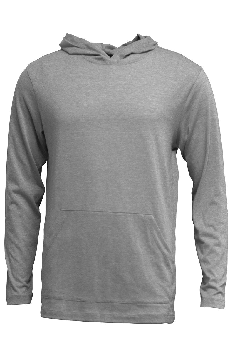 Adult Unisex Soft-Tek Blend Long Sleeve Hoodie with Colorful Chenille Patches