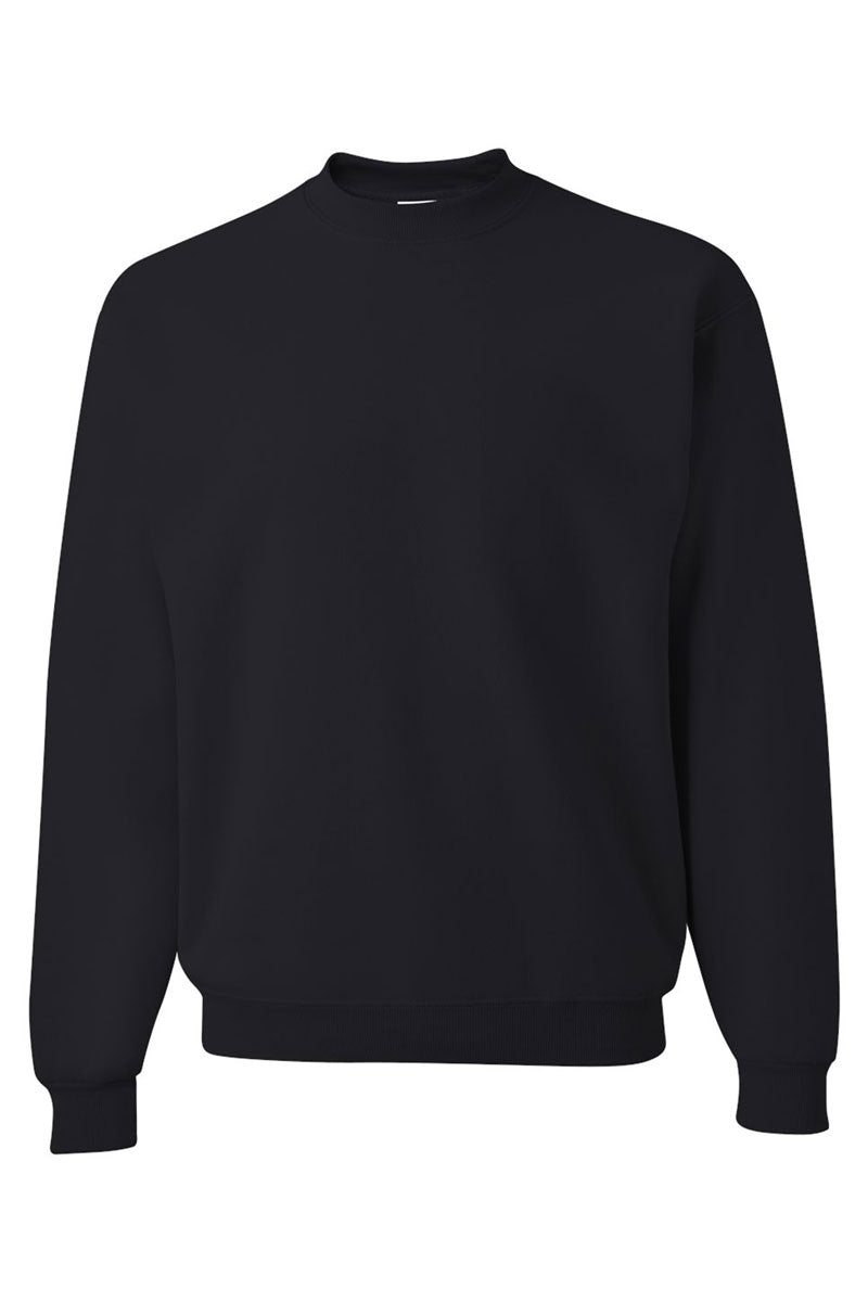 Unisex NuBlend Crew Sweatshirt with Senior Swirl Design for Adults
