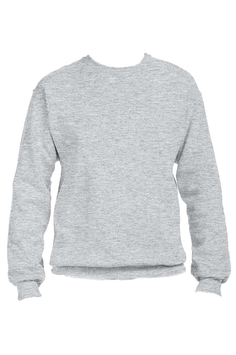 Unisex Happy Face Baseball - Inspired Vintage - Looking NuBlend Crew Neck Sweatshirt for Comfort and Style