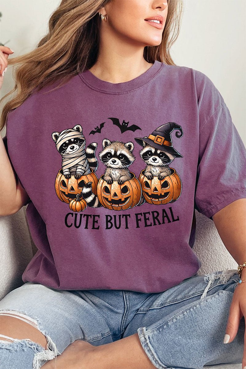 Adult Comfort Colors Ring-Spun Cotton Halloween Tee: Cute yet Fierce