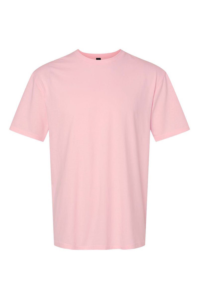Adult Softstyle Graphic T-Shirt Featuring Highland Cow Bow Design
