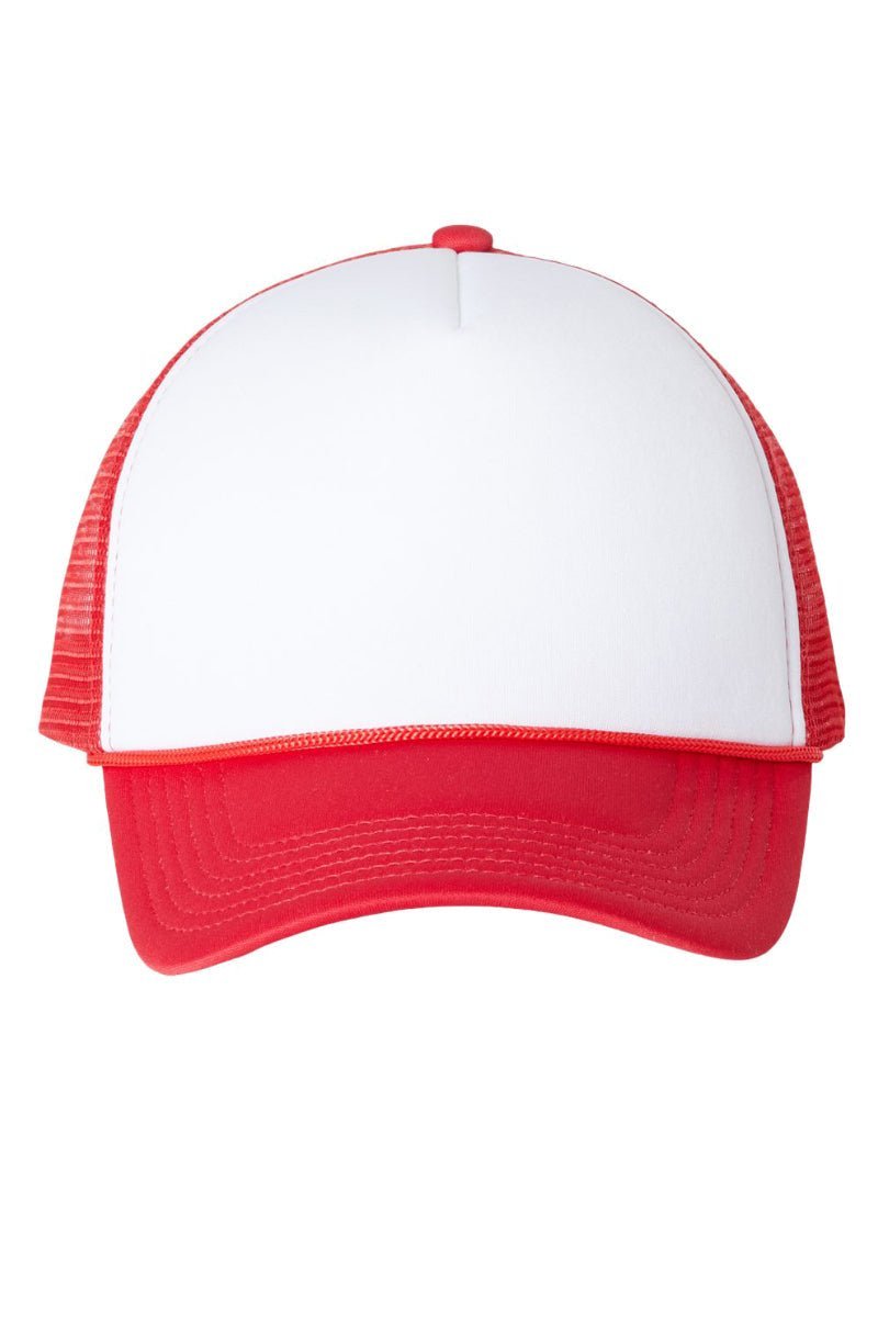 Stylish Heartfelt Coquette Design Foam Front Mesh Back Trucker Baseball Cap