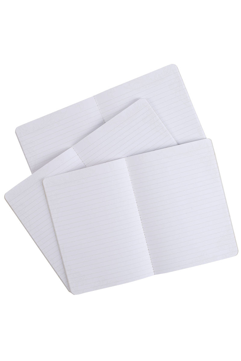 A Set of Three Floral Notebooks for Hope and Trust