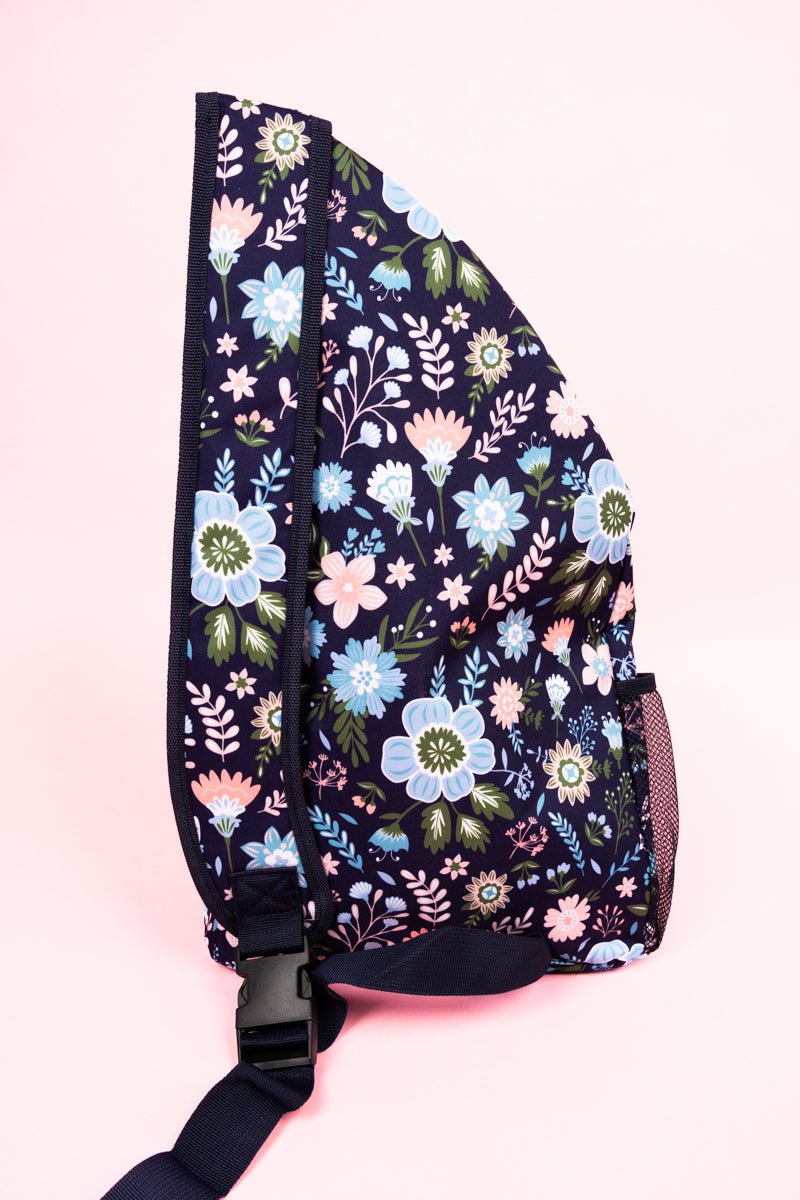 NGIL Versatile Summer Meadow Adjustable Sling Backpack for Everyday Use
