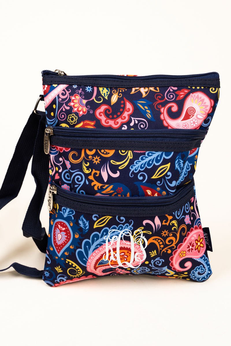 Stylish NGIL Paisley Crossbody Bag for All - Day Use