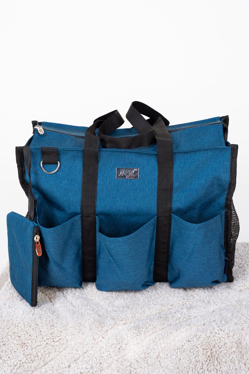NGIL Medium Light Blue Organizer Tote - Ideal for All Your Essentials