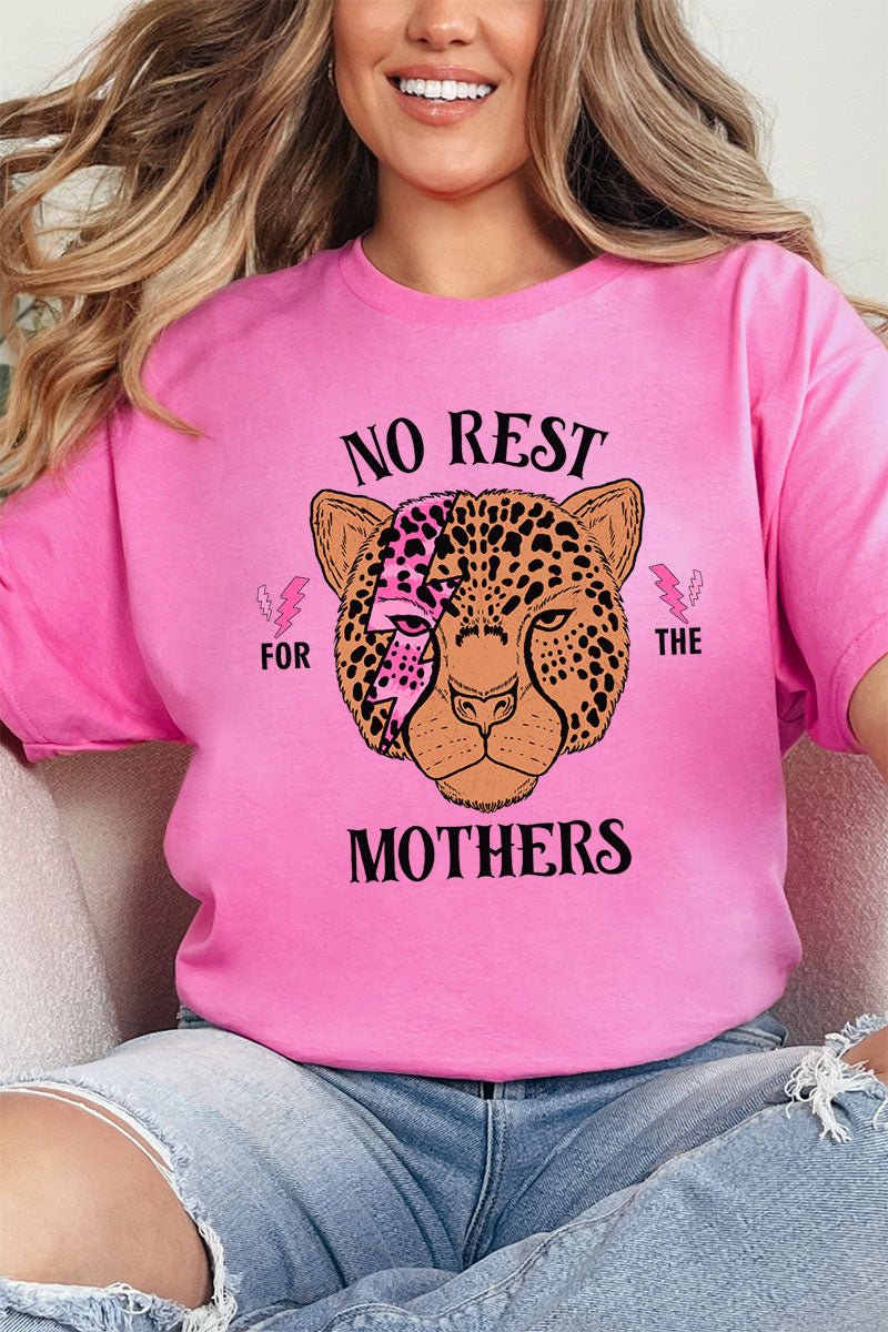 Mothers' Fun Short Sleeve Relaxed Fit Preshrunk Cotton T-Shirt