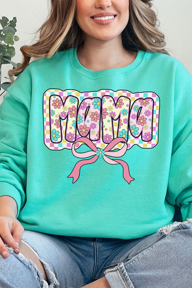 Spring Blooms Unisex Soft NuBlend Crew Sweatshirt for Mama