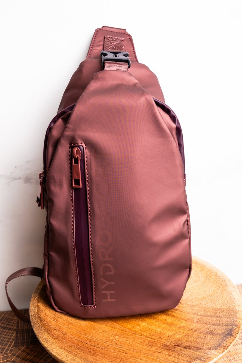 Copper All-Weather HydroSport Water-Resistant Sling Bag from Fitkicks Collection