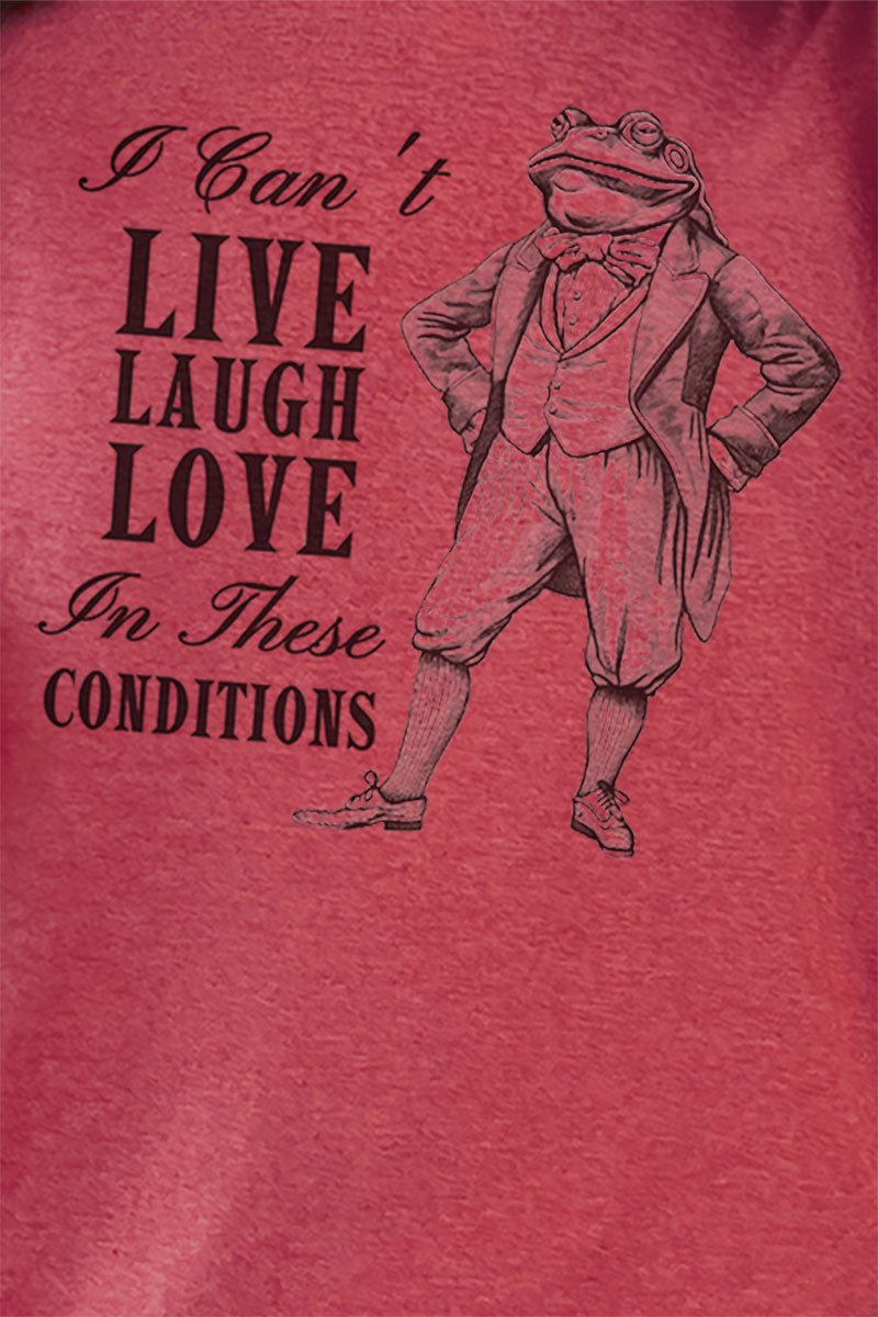 Softstyle Adult Live, Laugh, Love Frog Graphic T-Shirt