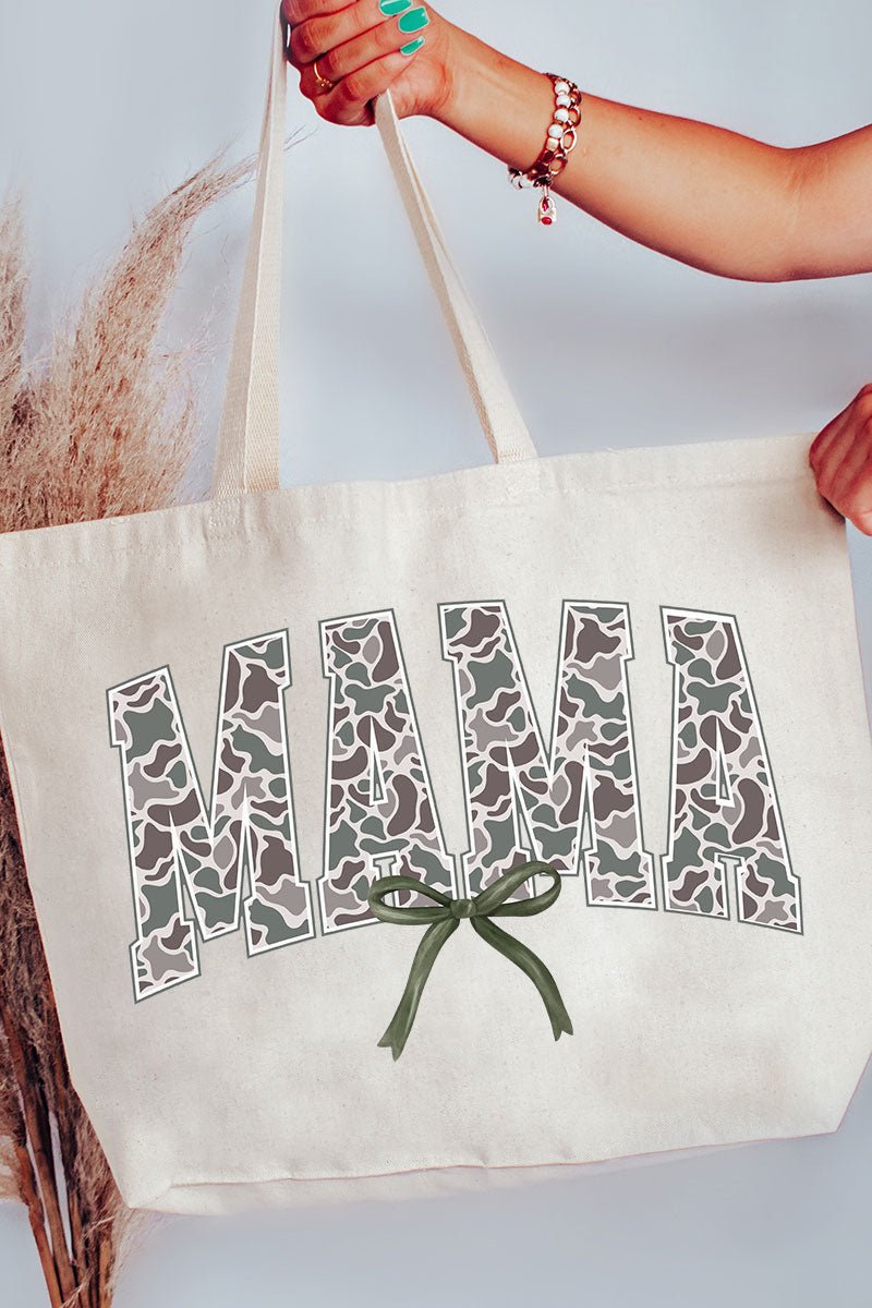 Stylish Old Camo Design Premium Canvas Jumbo Tote for Daily Use