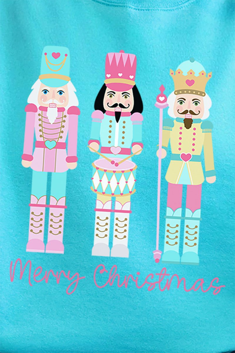 Cracking Christmas-themed Unisex NuBlend Crew Neck Sweatshirt for a Cozy Holiday Season