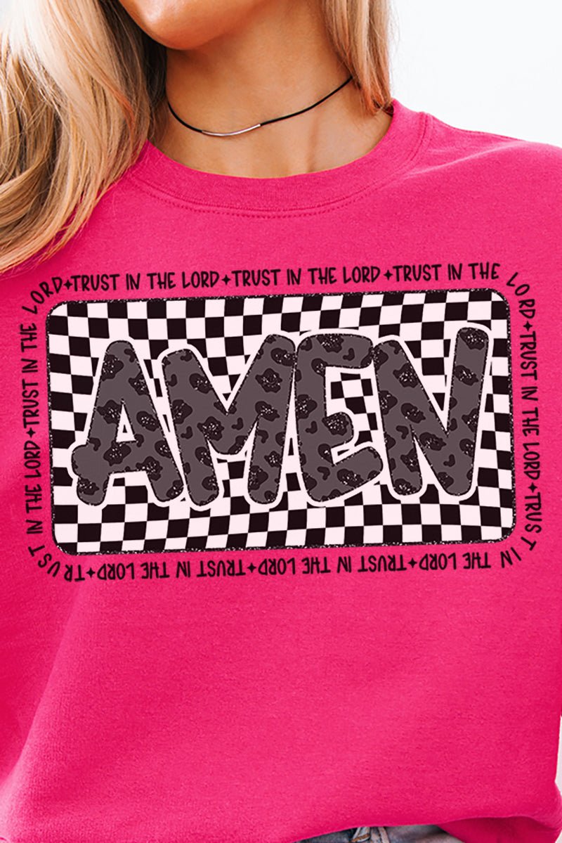 Unisex Leopard Print NuBlend Crew Neck Sweatshirt for Ultimate Comfort