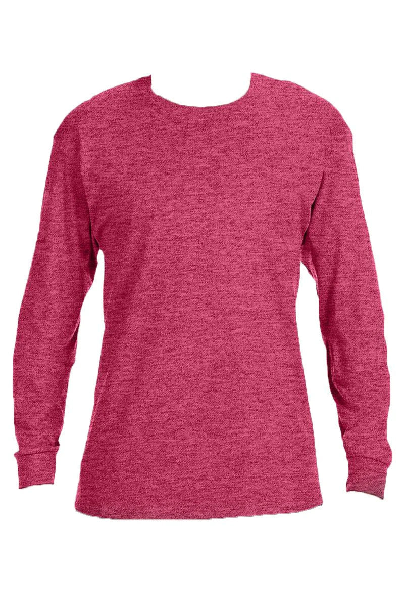 Unisex Dri-Power 50/50 Long-Sleeve Leopard Baseball Mama Tee