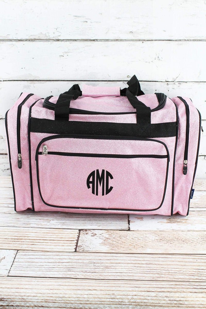 Stunning NGIL 20 Pink Glitz and Glam Duffle Bag for Short Trips