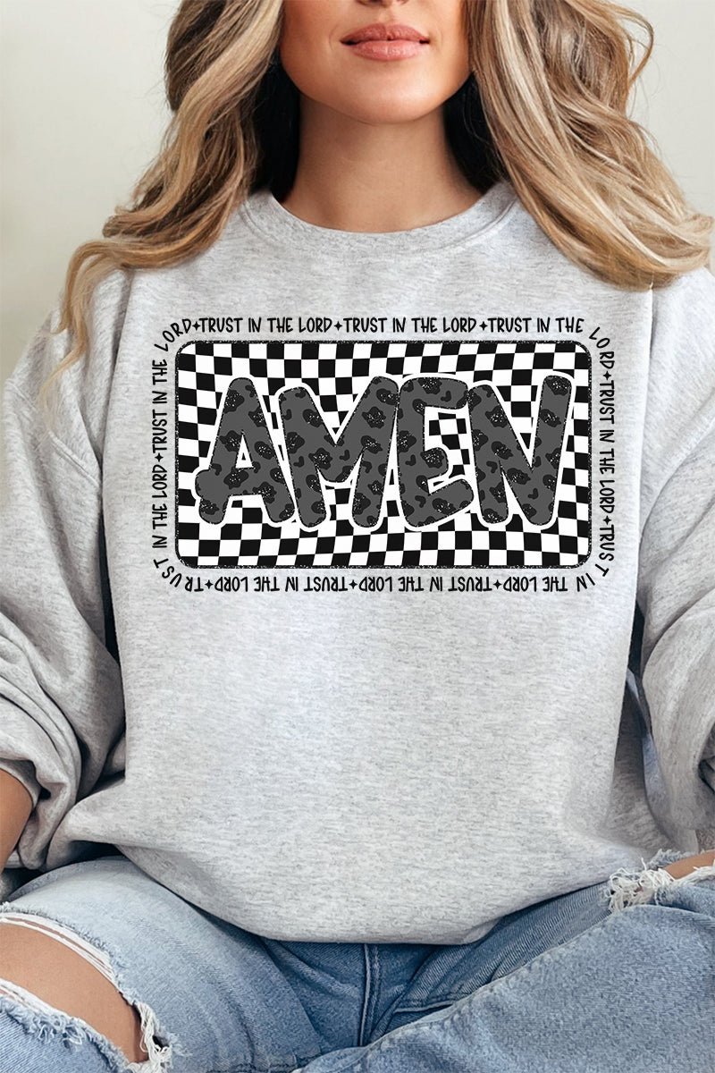 Unisex Leopard Print NuBlend Crew Neck Sweatshirt for Ultimate Comfort