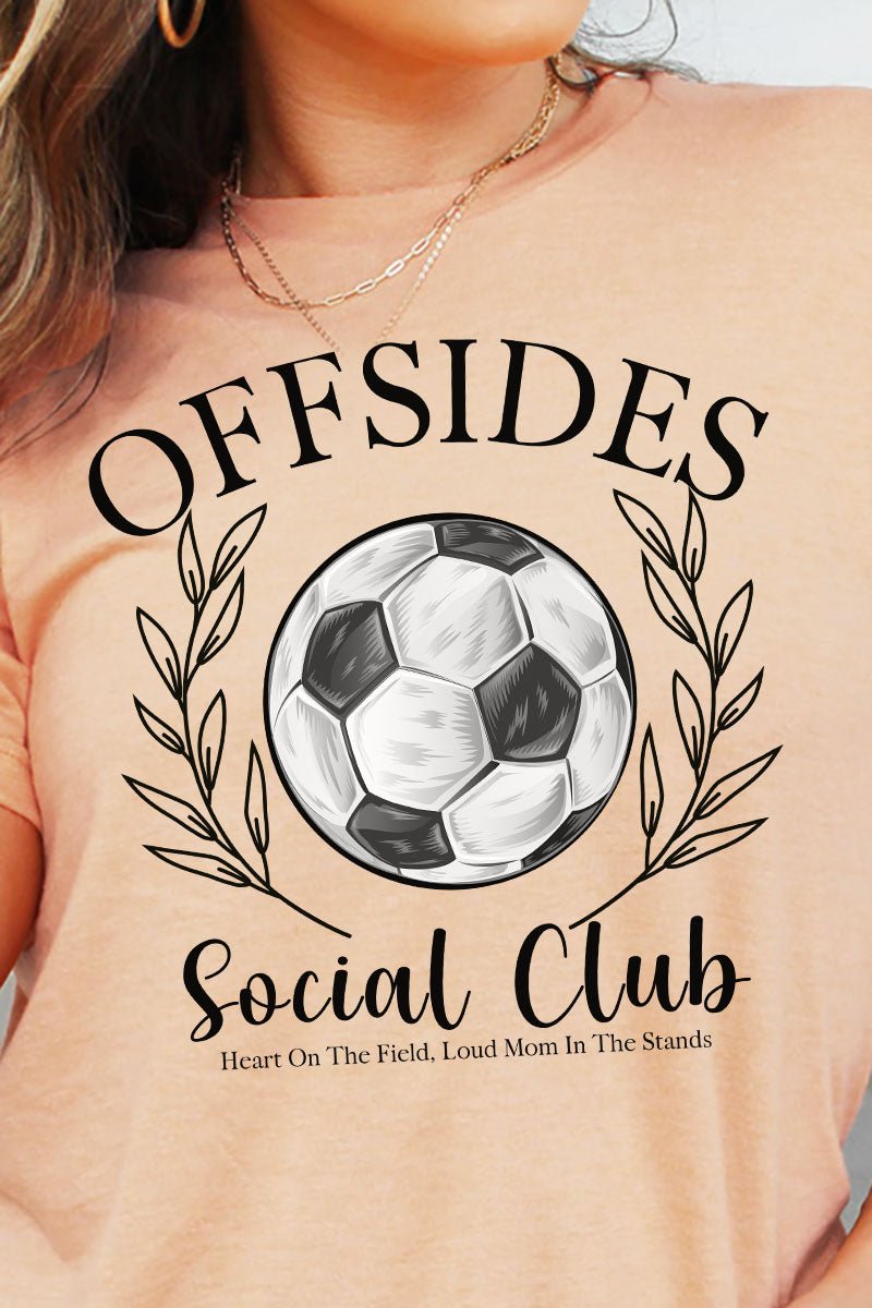 Soccer Offsides Social Club Unisex Fashionable Blend T-Shirt for Everyone