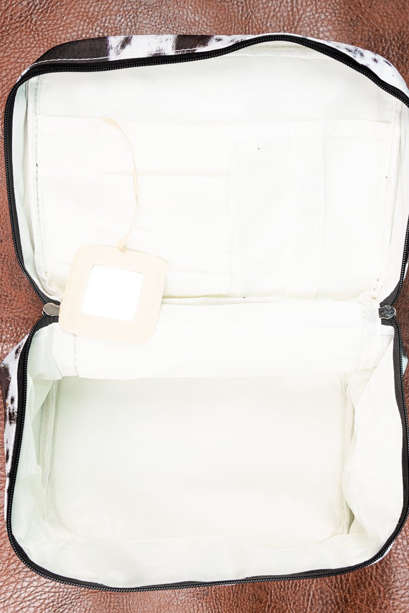 Stylish NGIL New York Minute Travel Train Case for Toiletries and Beauty Items
