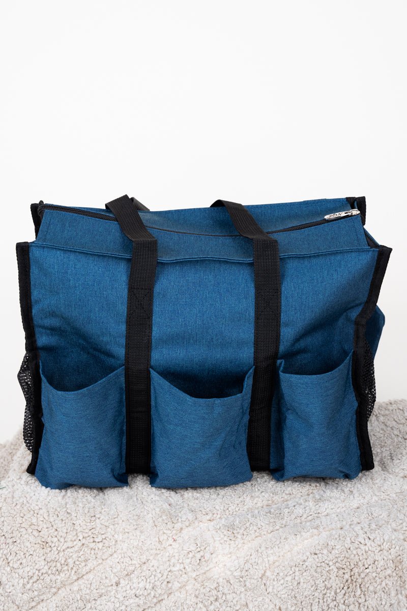 NGIL Medium Light Blue Organizer Tote - Ideal for All Your Essentials
