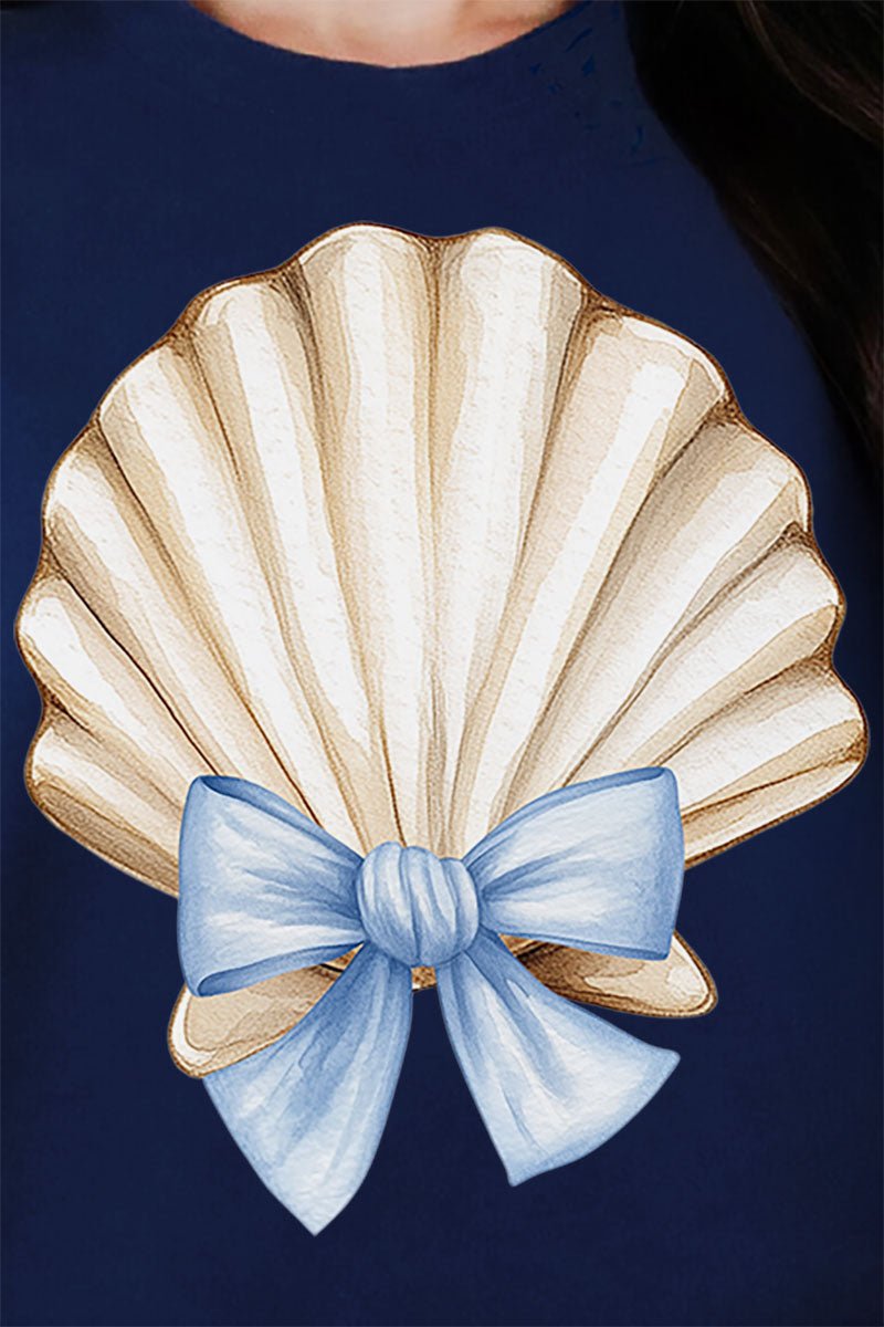 Coquette Seashell-themed Unisex NuBlend Crew Neck Sweatshirt for Casual Wear