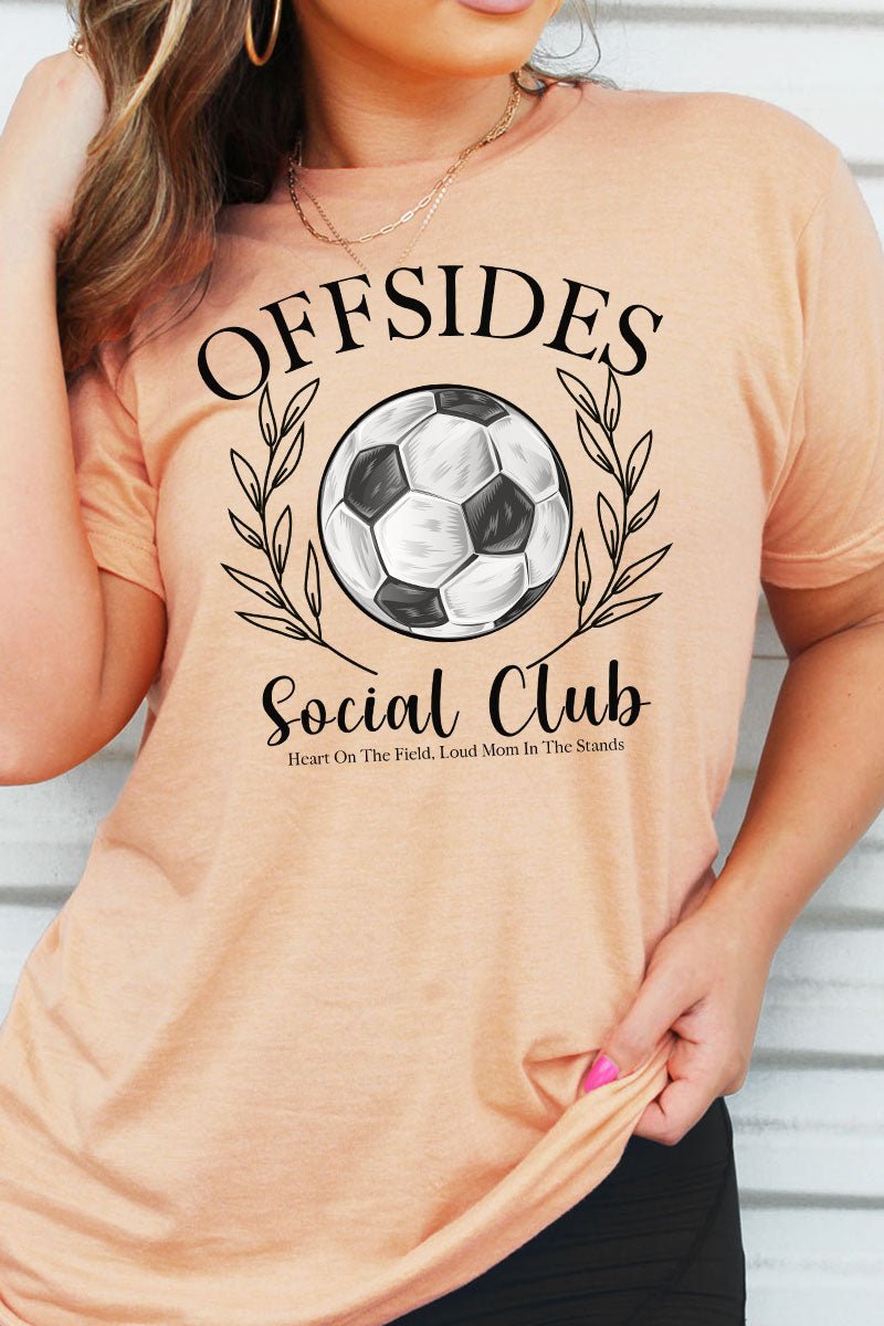 Soccer Offsides Social Club Unisex Fashionable Blend T-Shirt for Everyone
