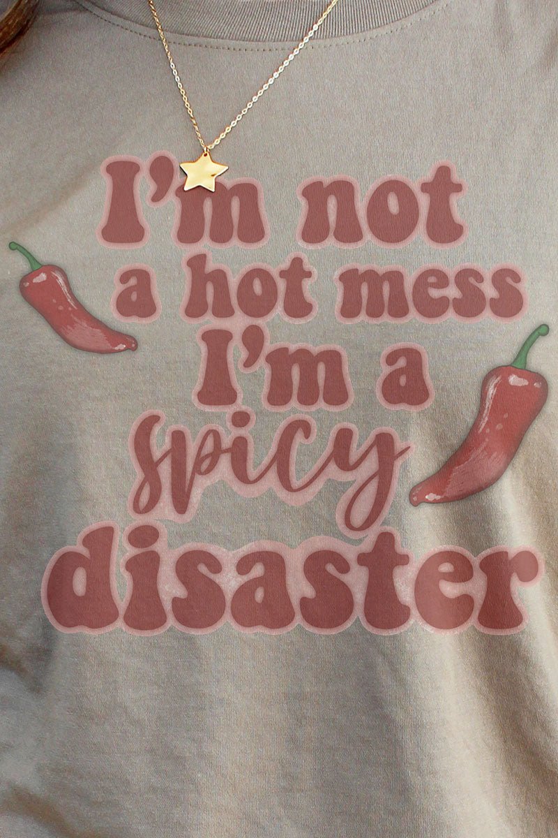Spicy and Disastrous Adult Performance T-Shirt for All-Day Comfort