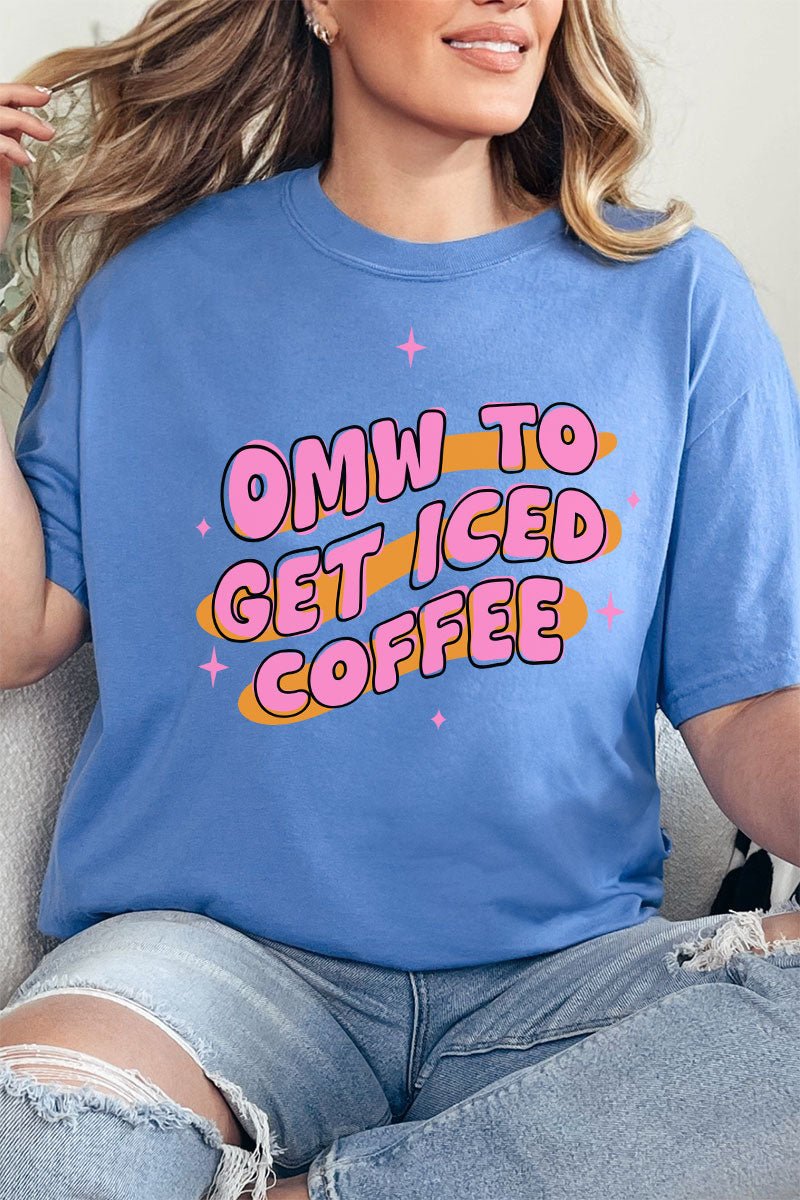 Comfort Colors Adult Ring-Spun Cotton Tee for Iced Coffee Lovers