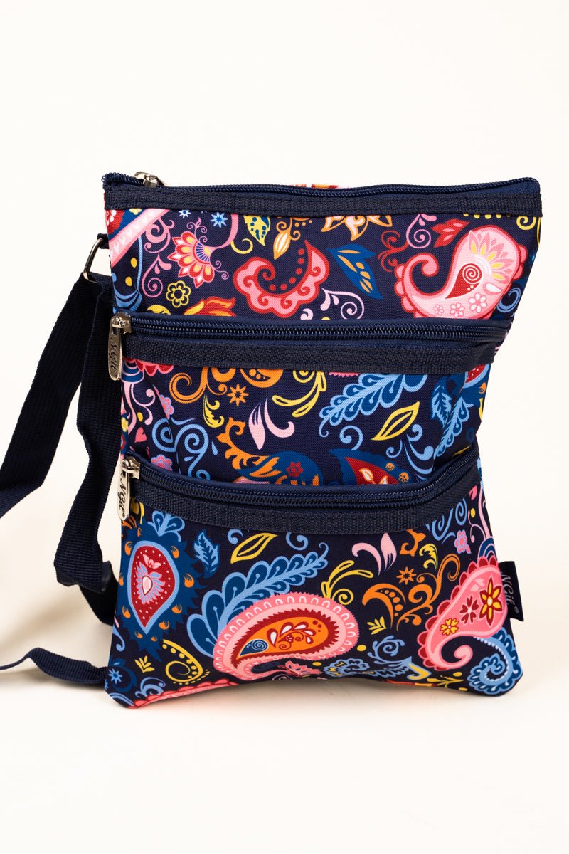 Stylish NGIL Paisley Crossbody Bag for All - Day Use