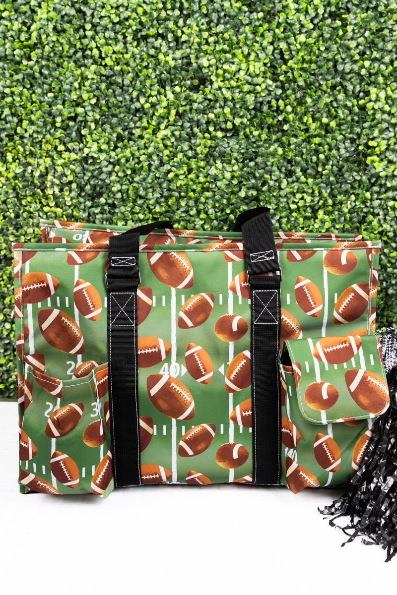 Large NGIL Gridiron Organizer Tote with Black Trim