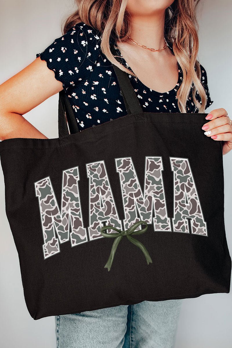 Stylish Old Camo Design Premium Canvas Jumbo Tote for Daily Use